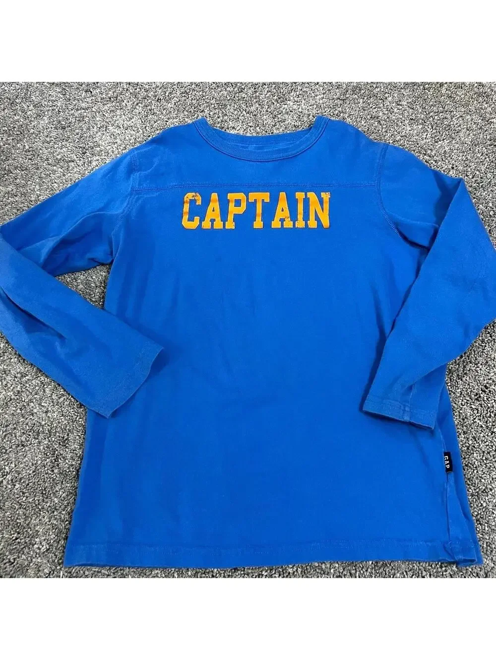 Gap Kids Boy's Youth Blue Captain Long Sleeve size 8